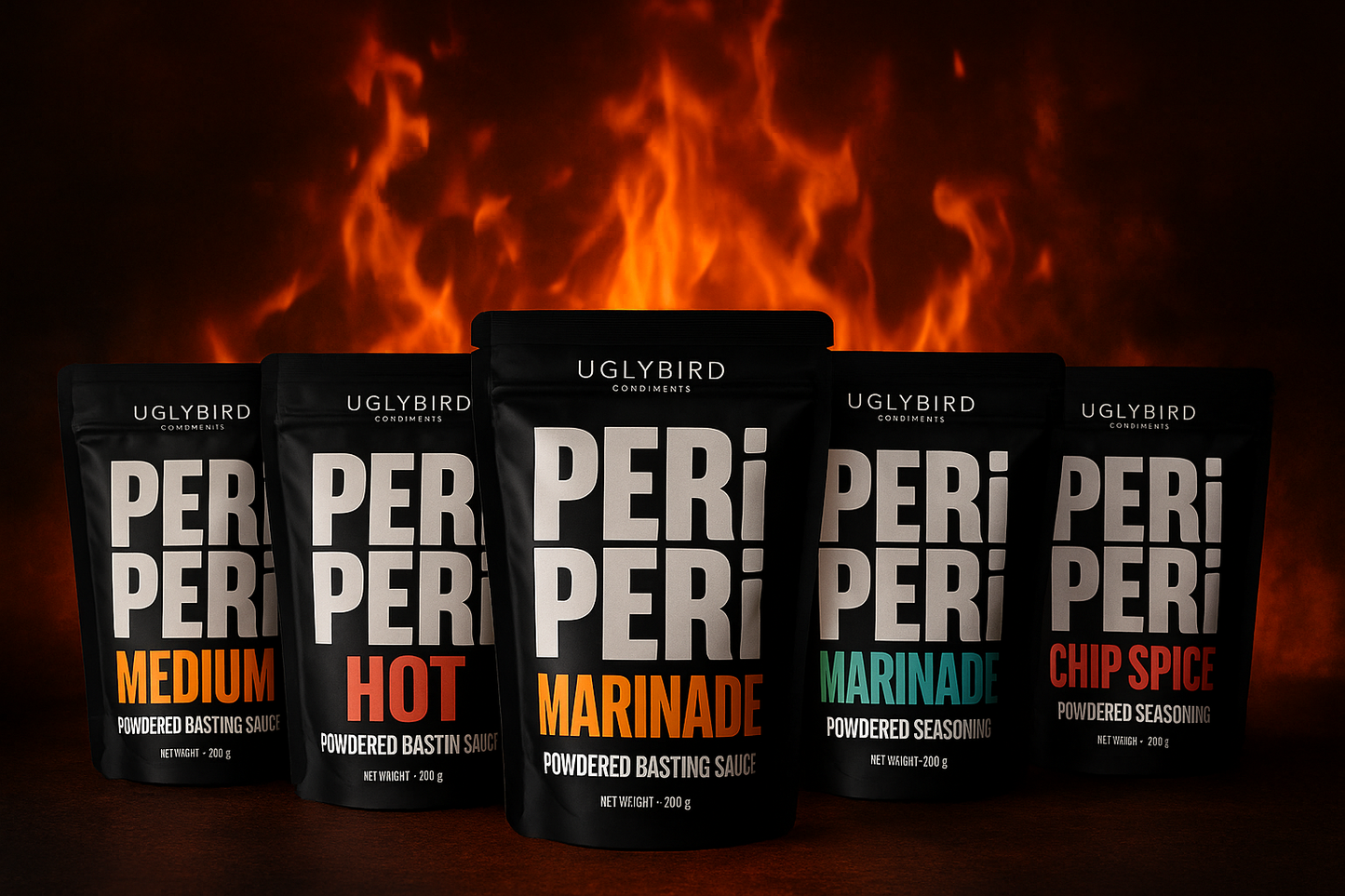 Hot Peri Peri Starter Bundle – Uglybird Fire Pack