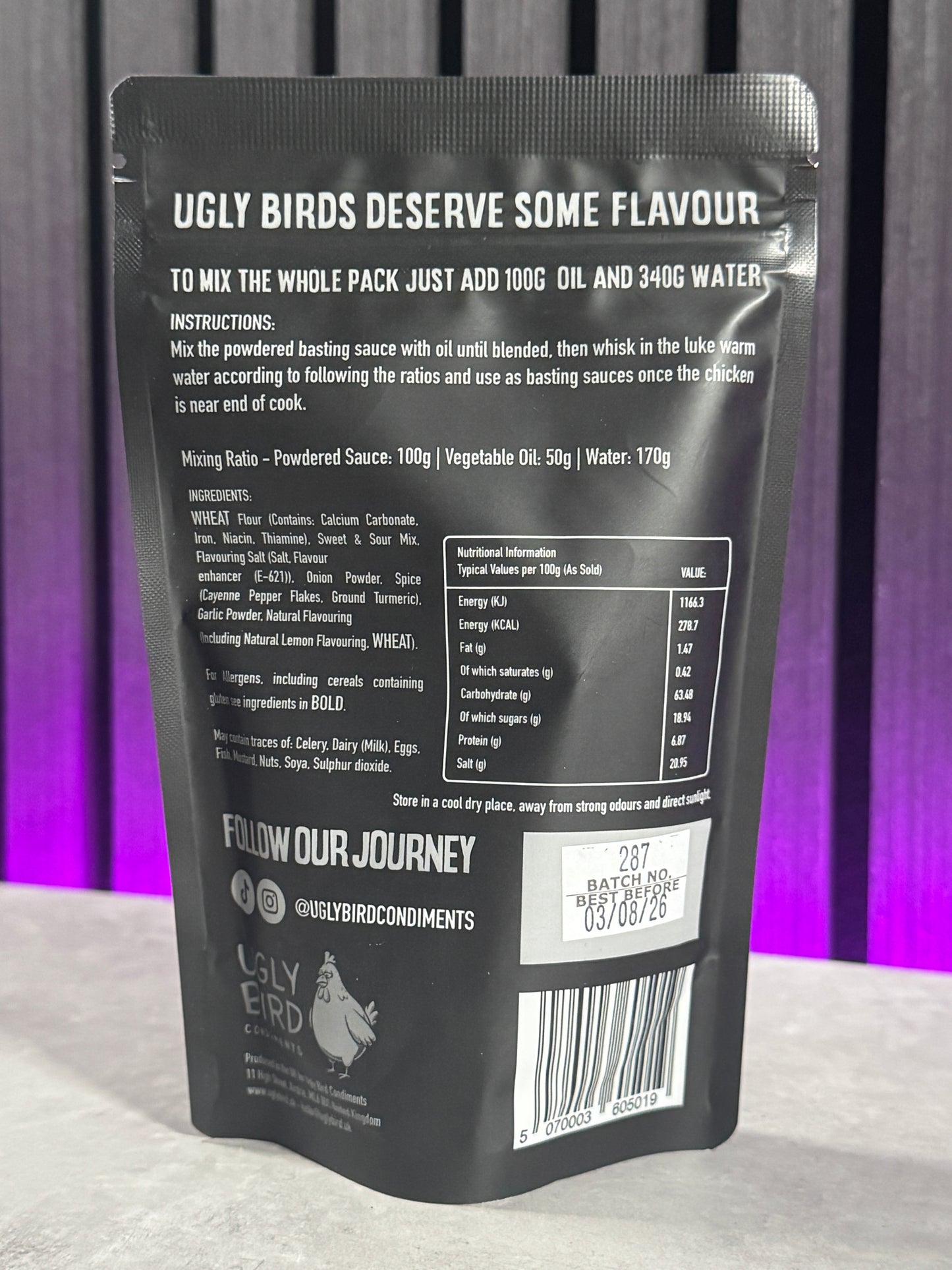 Peri Peri Powdered Basting Sauce - Hot (200g)