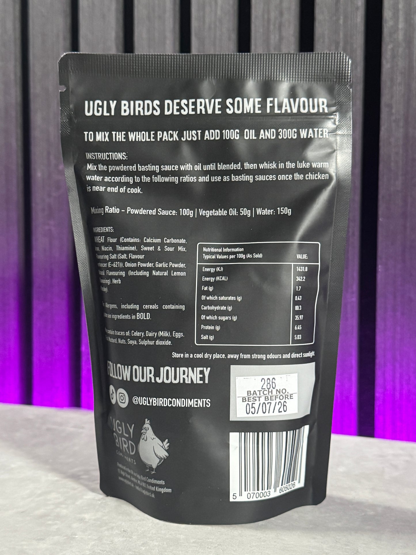 Peri Peri Powdered Basting Sauce - LemonHerb (200g)